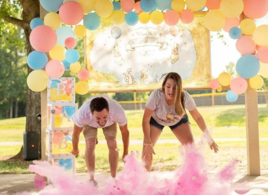 jardin privado para celebrar baby shower o reveal